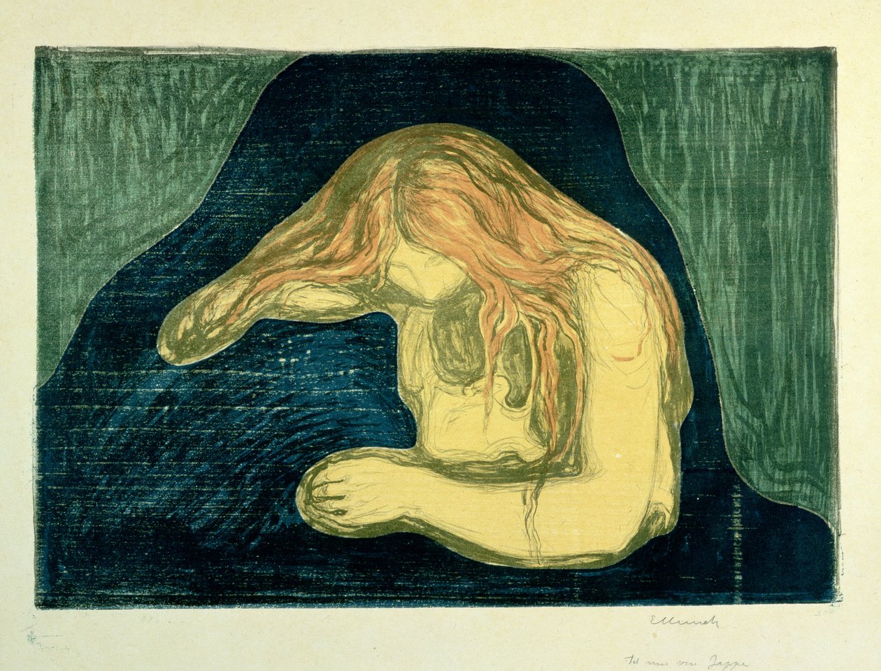 Vampiro de Edvard Munch