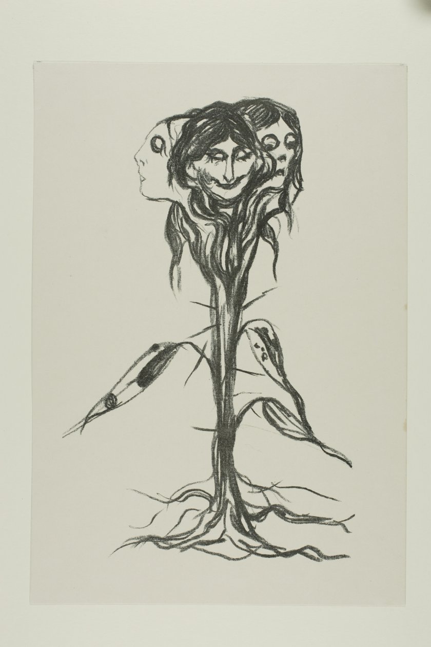Viñeta: Amaryllis de Edvard Munch