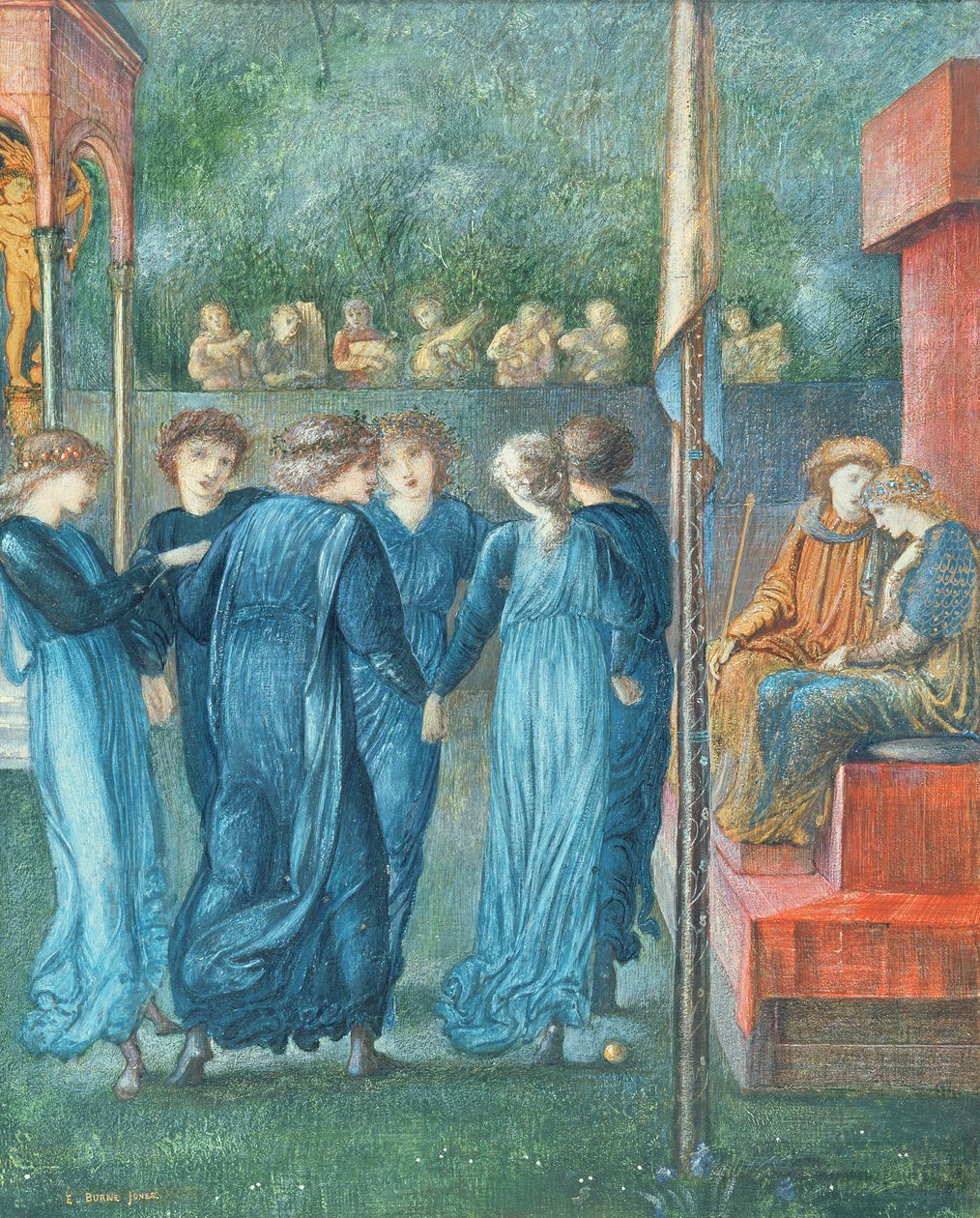 La boda del Rey René, 1870 de Edward Burne Jones