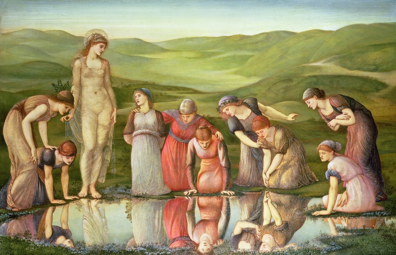 El espejo de Venus de Edward Burne Jones