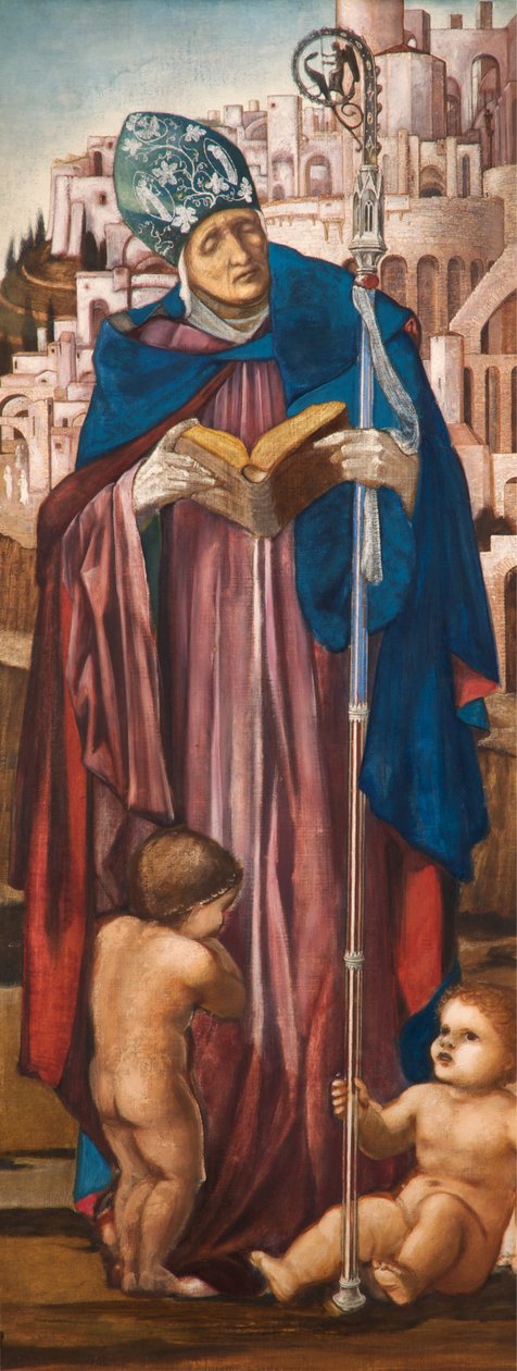 San Nicolás, c.1870-98 de Edward Burne Jones