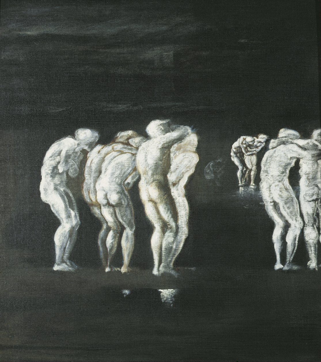Almas junto al Estigia de Edward Burne Jones