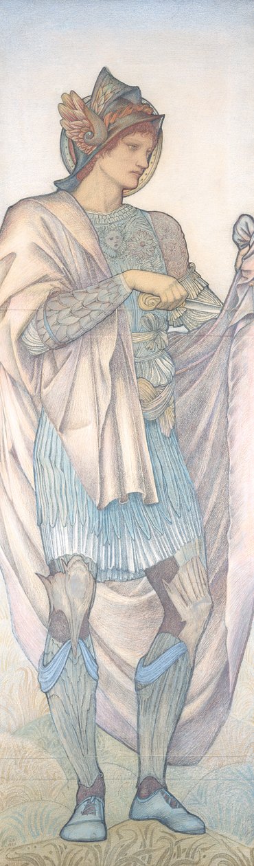 San Martín cortando su capa de Edward Burne Jones