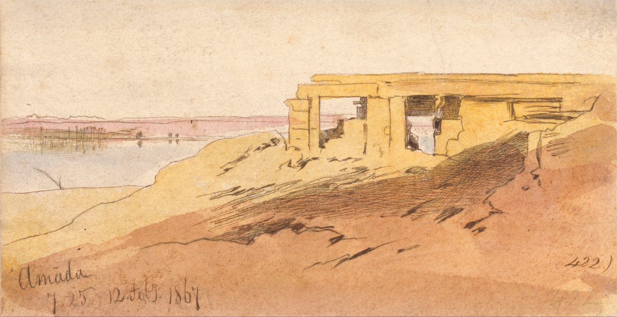 Amada, 7-25 a.m., 12 de febrero de 1867 (422) de Edward Lear