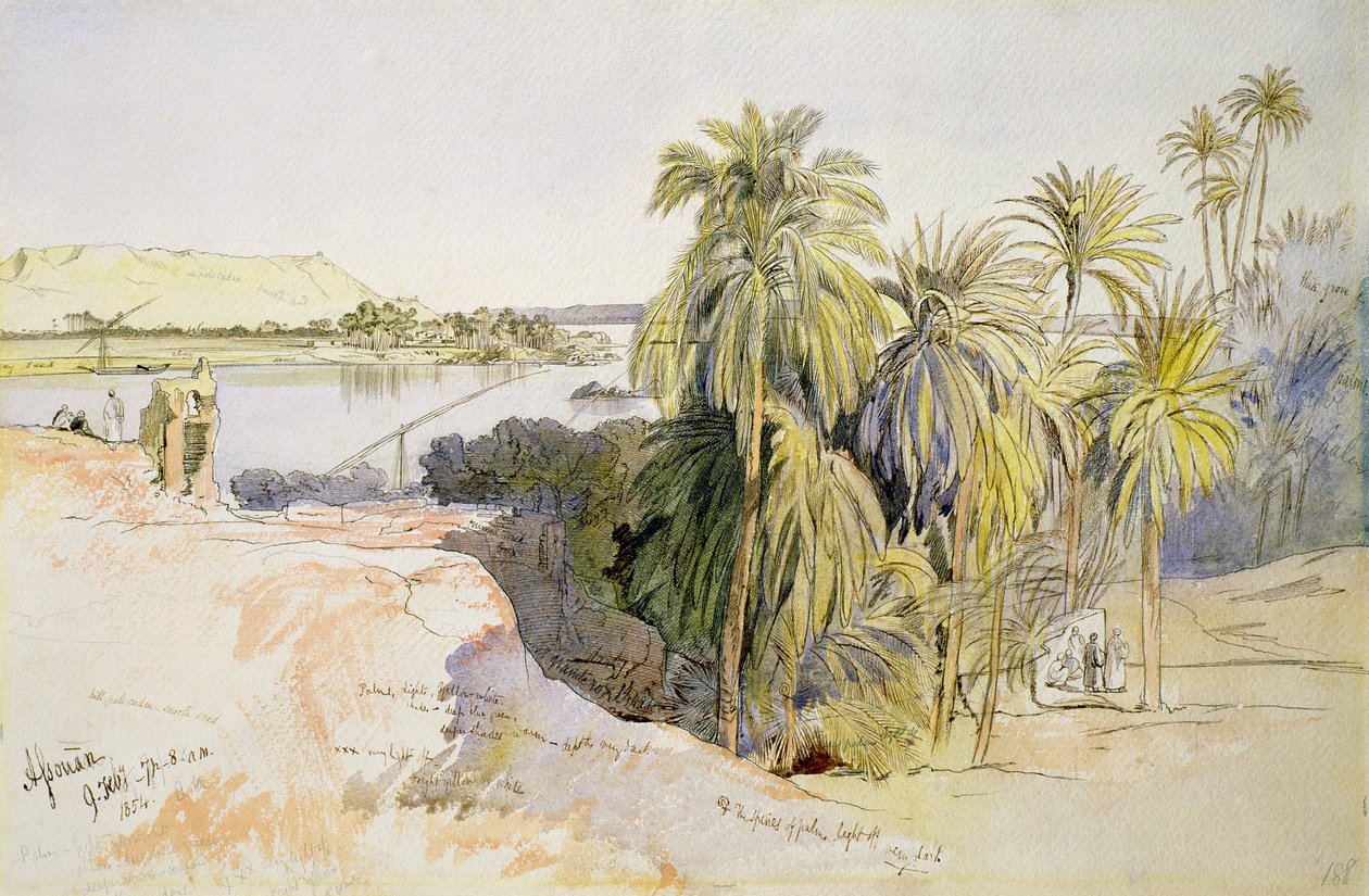 Asuán de Edward Lear