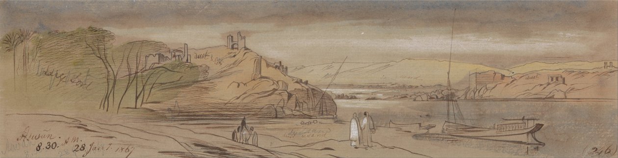 Asuán de Edward Lear