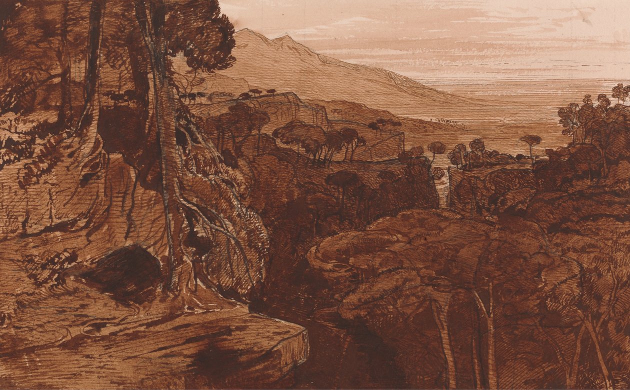 Bavella, Córcega de Edward Lear