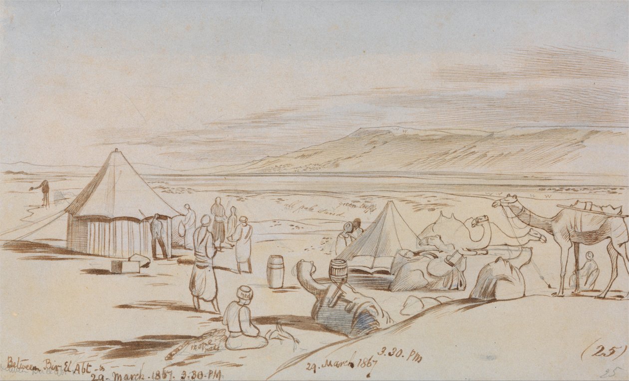 Entre Bir El Abt de Edward Lear