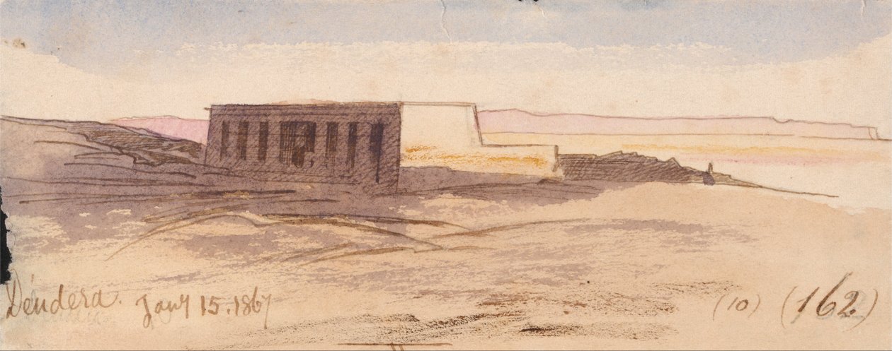 Dendera 162 de Edward Lear