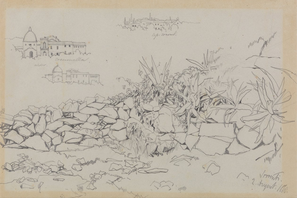 Sorrento, 2 de agosto de 1838 de Edward Lear