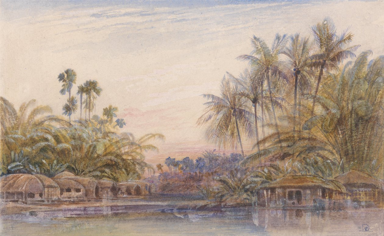 Tollygunge, Calcuta de Edward Lear