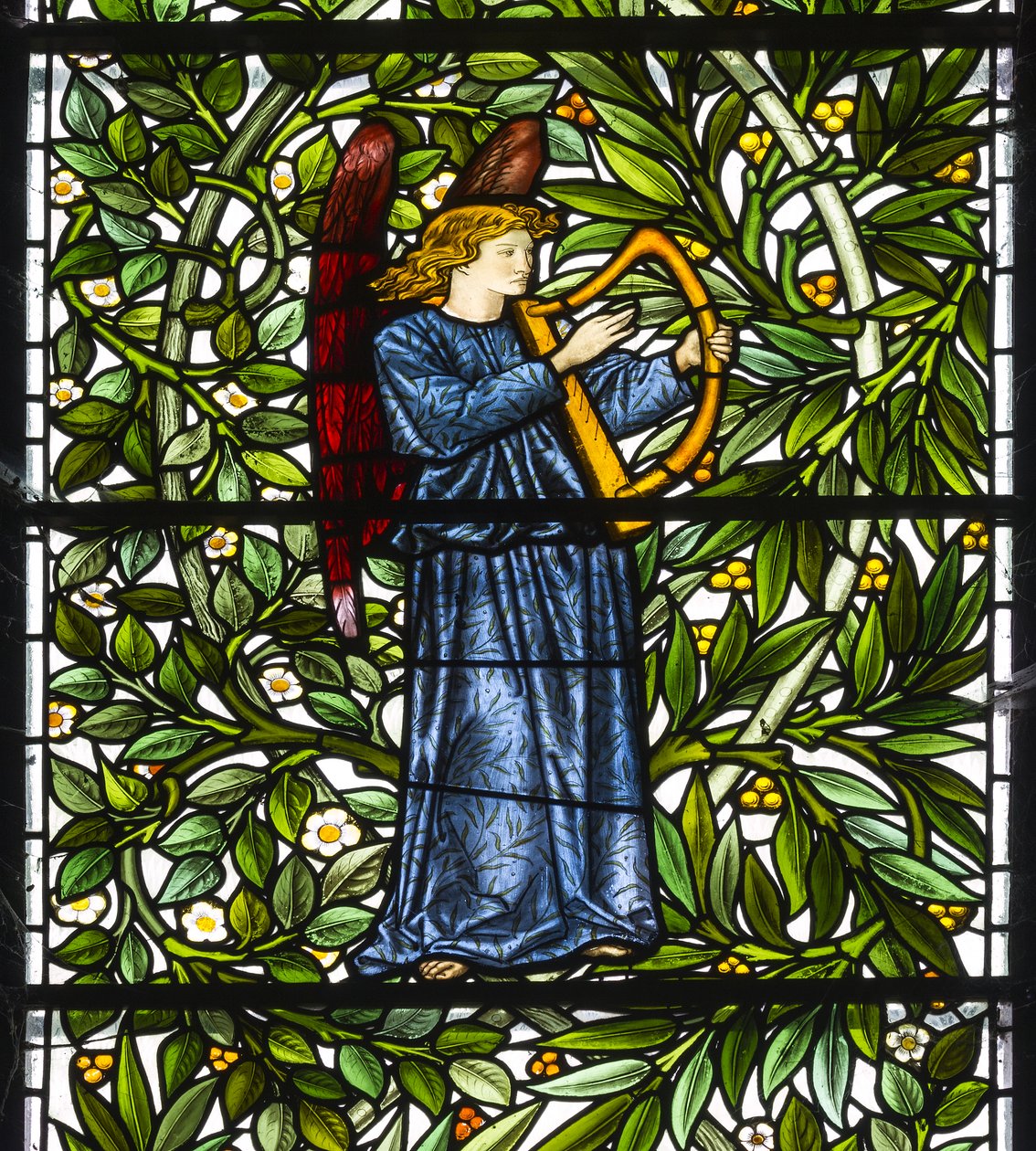 Ángel Músico de Edward and Morris Burne Jones