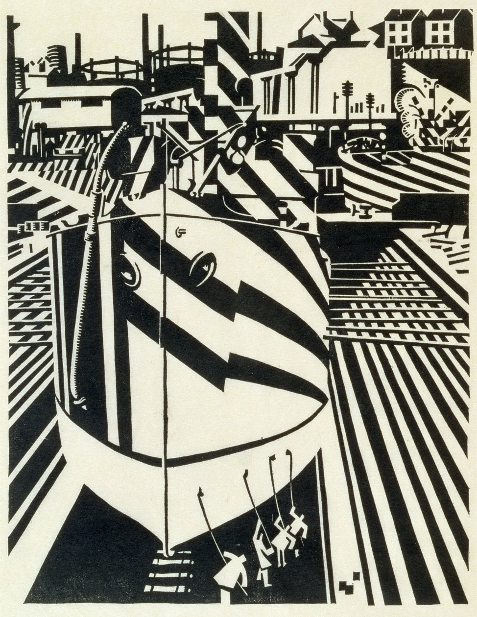 Transporte marítimo de Liverpool de Edward Alexander Wadsworth