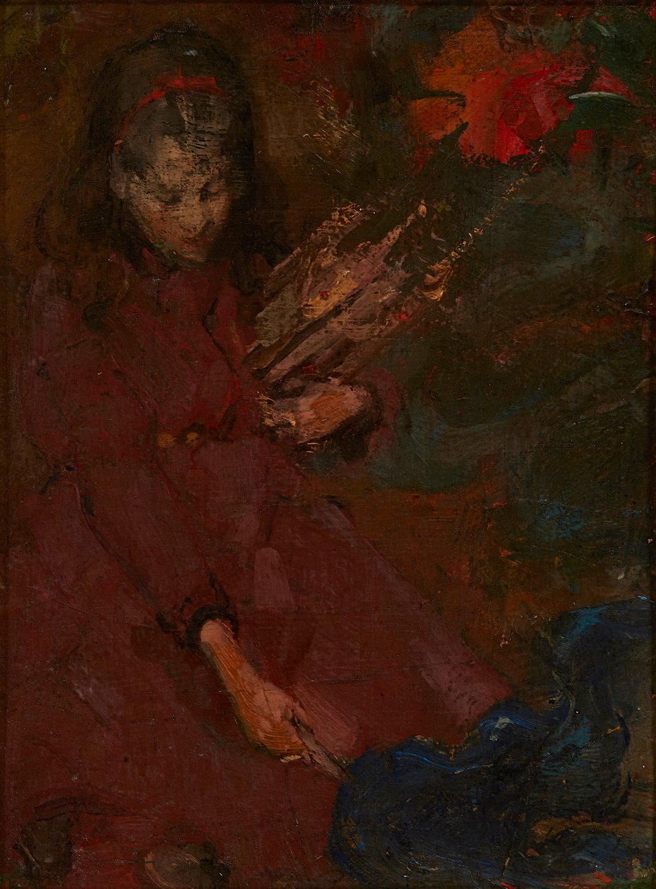 Reuniendo Leña de Edward Atkinson Hornel