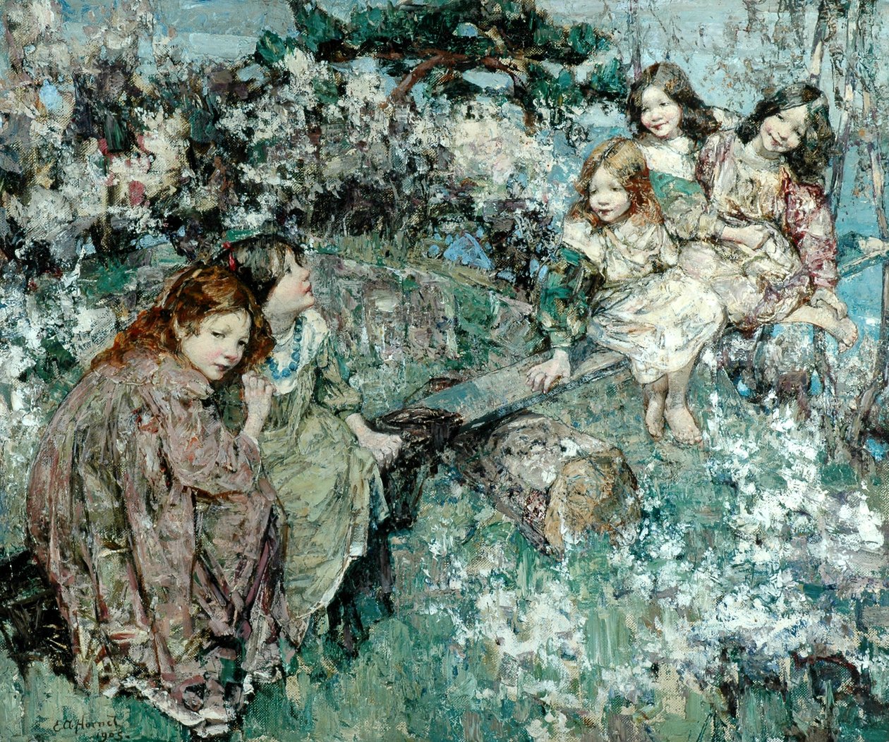 El balancín de Edward Atkinson Hornel