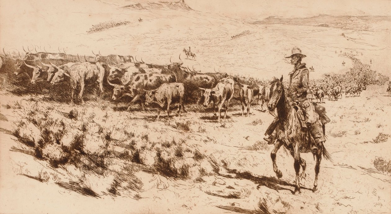 Manada Trail (nº 2) de Edward Borein