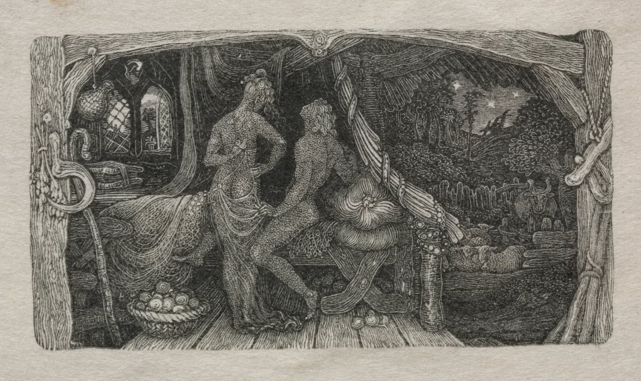 El idilio de la cámara de Edward Calvert