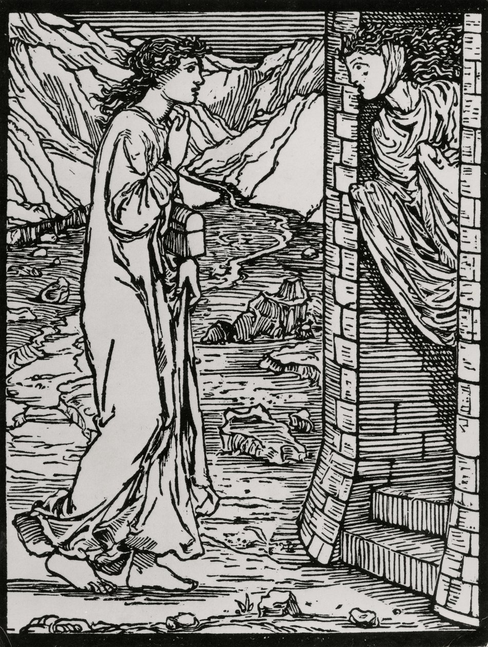 La Torre Parlante de Edward Coley (after) Burne Jones