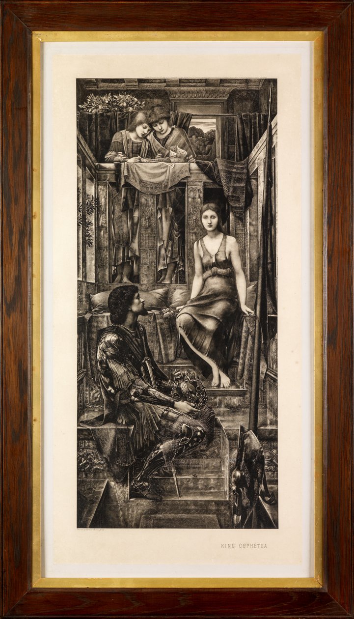 El rey Cophetua y la mendiga de Edward Burne Jones