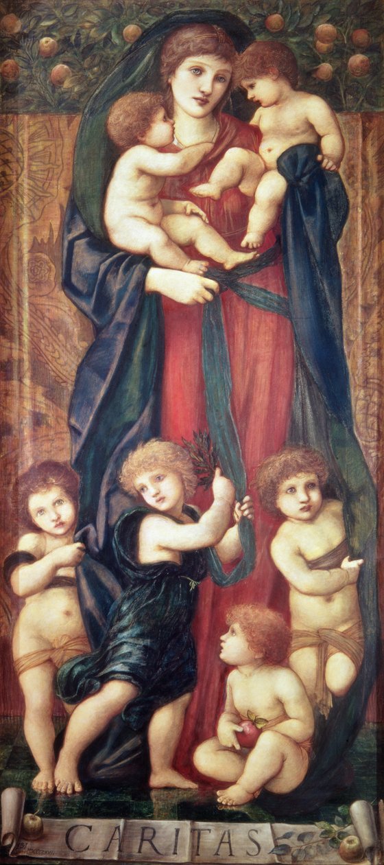 Caritas, 1867 de Edward Burne Jones