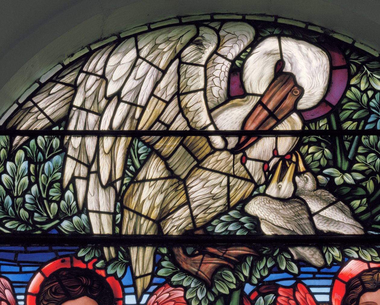 El Pelícano en su Piedad de Edward Coley Burne Jones