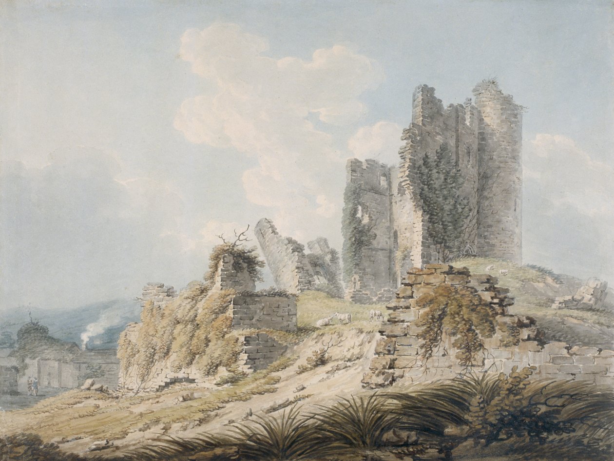 Castillo de Caerphilly de Edward Dayes