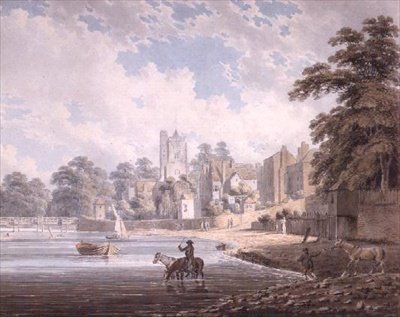El río Támesis en Putney de Edward Dayes