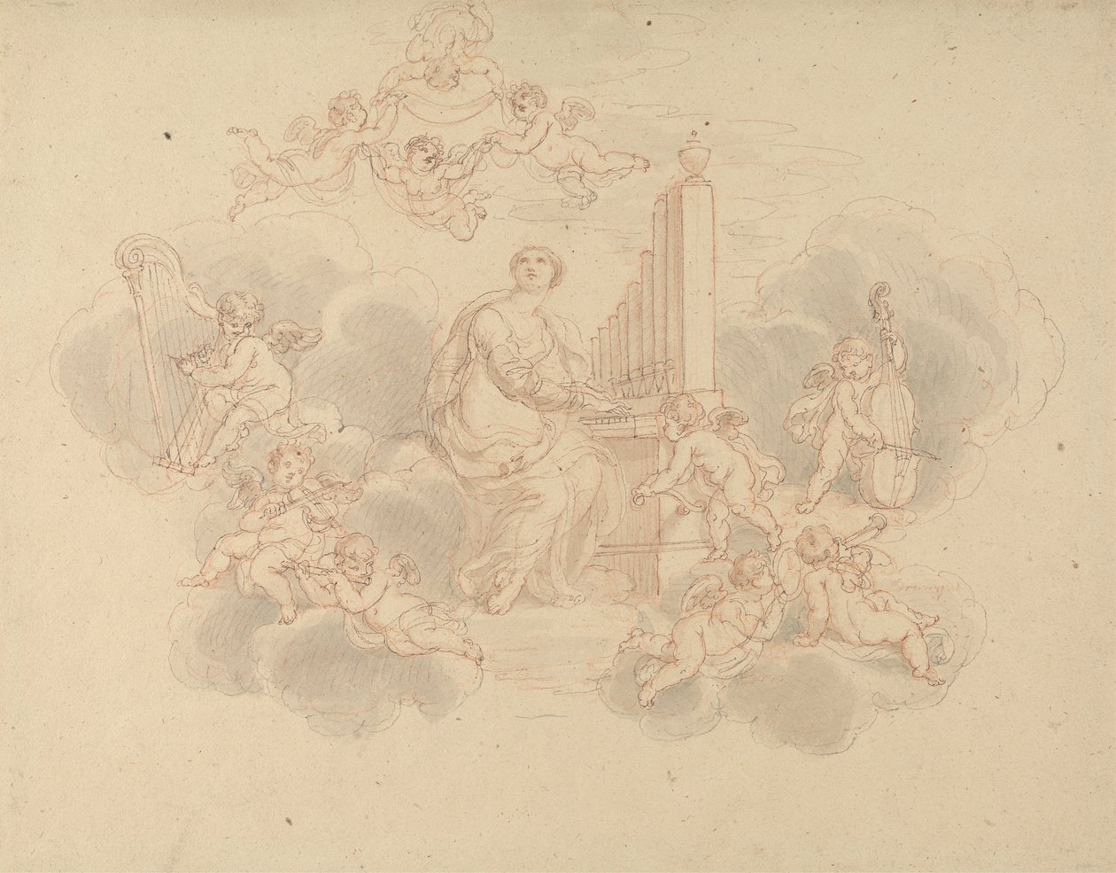 Orquesta celestial de Edward Francis Burney