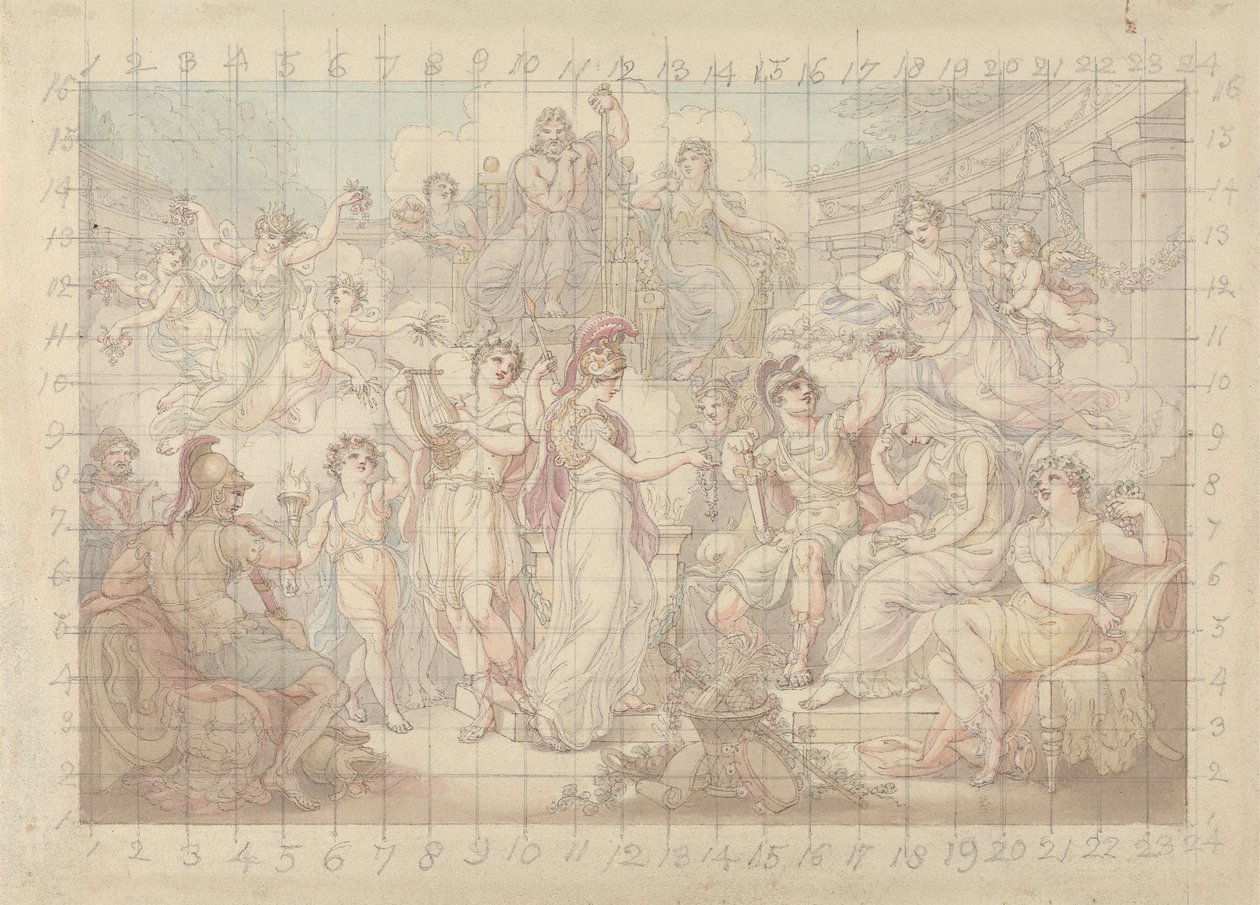 Boda de un Dios de Edward Francis Burney