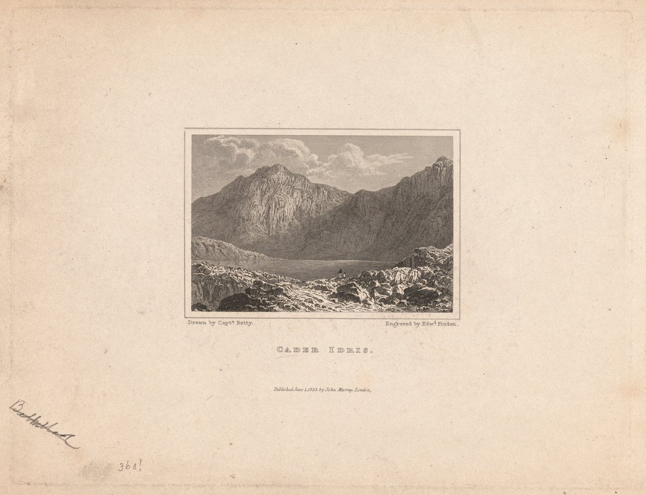 Cader ldris de Edward Francis Finden