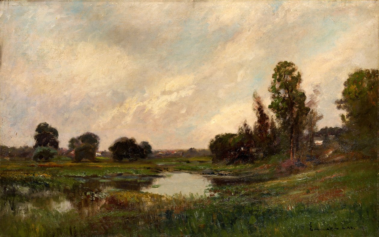 El Río, Sound Beach, Connecticut, ca. 1870-1907 de Edward Gay