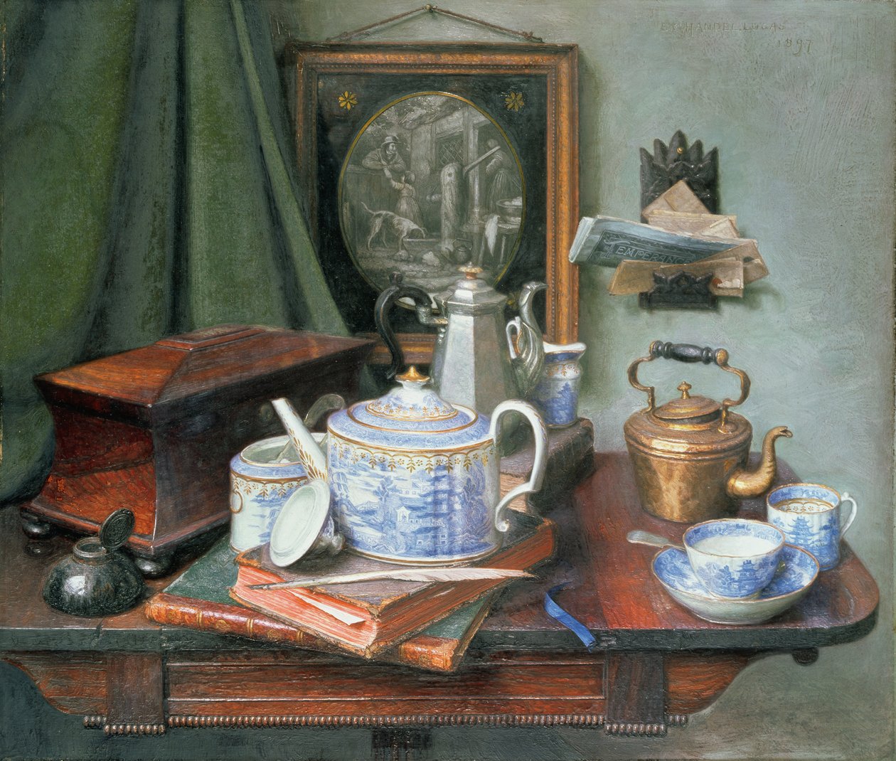 Hora del té de Edward George Handel Lucas