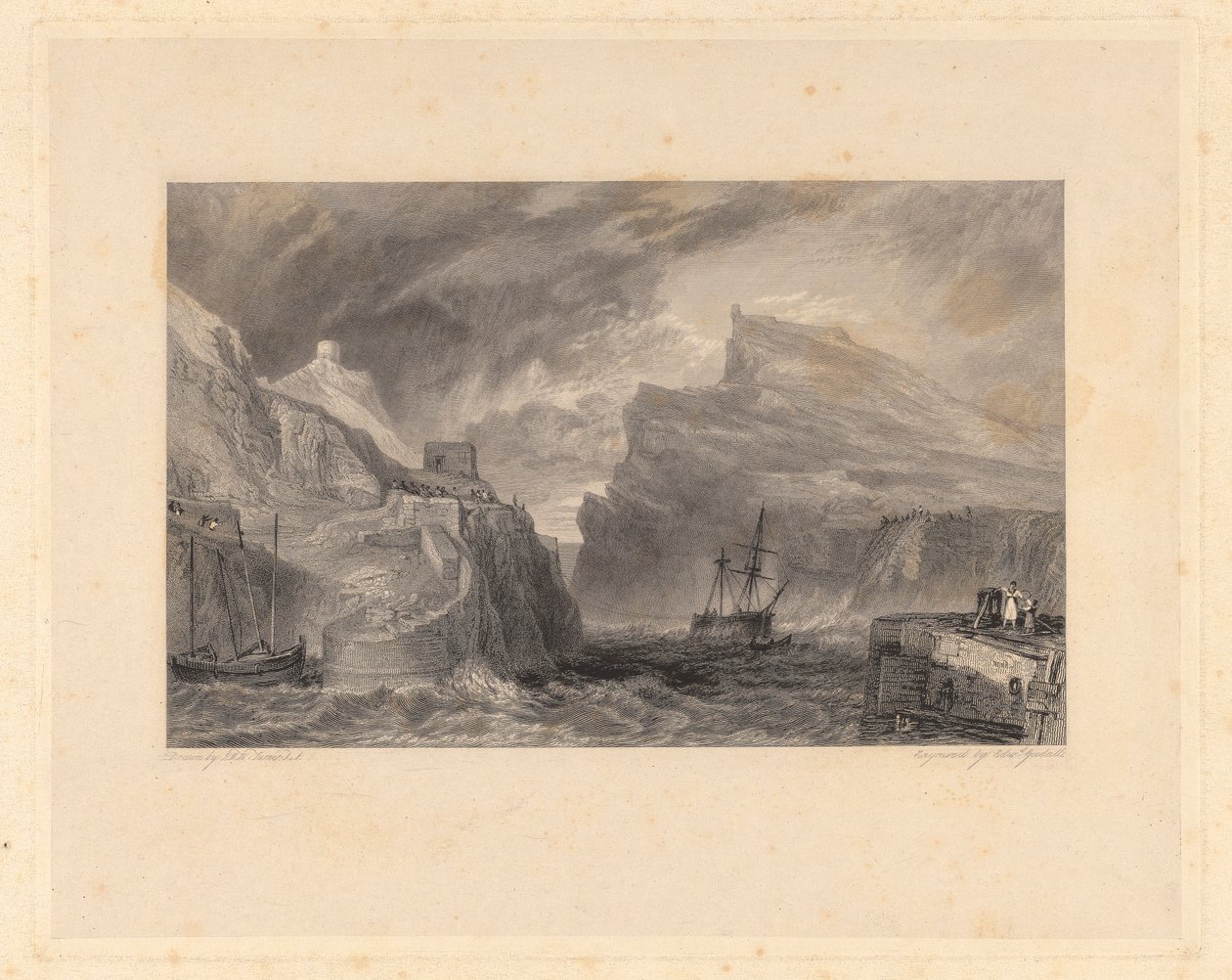 Boscastle, Cornualles de Edward Goodall