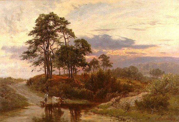 El fin del día de Edward Henry Holder
