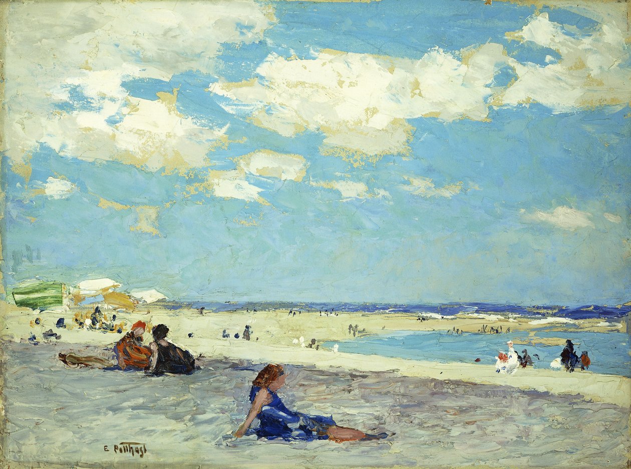 Long Beach de Edward Henry Potthast