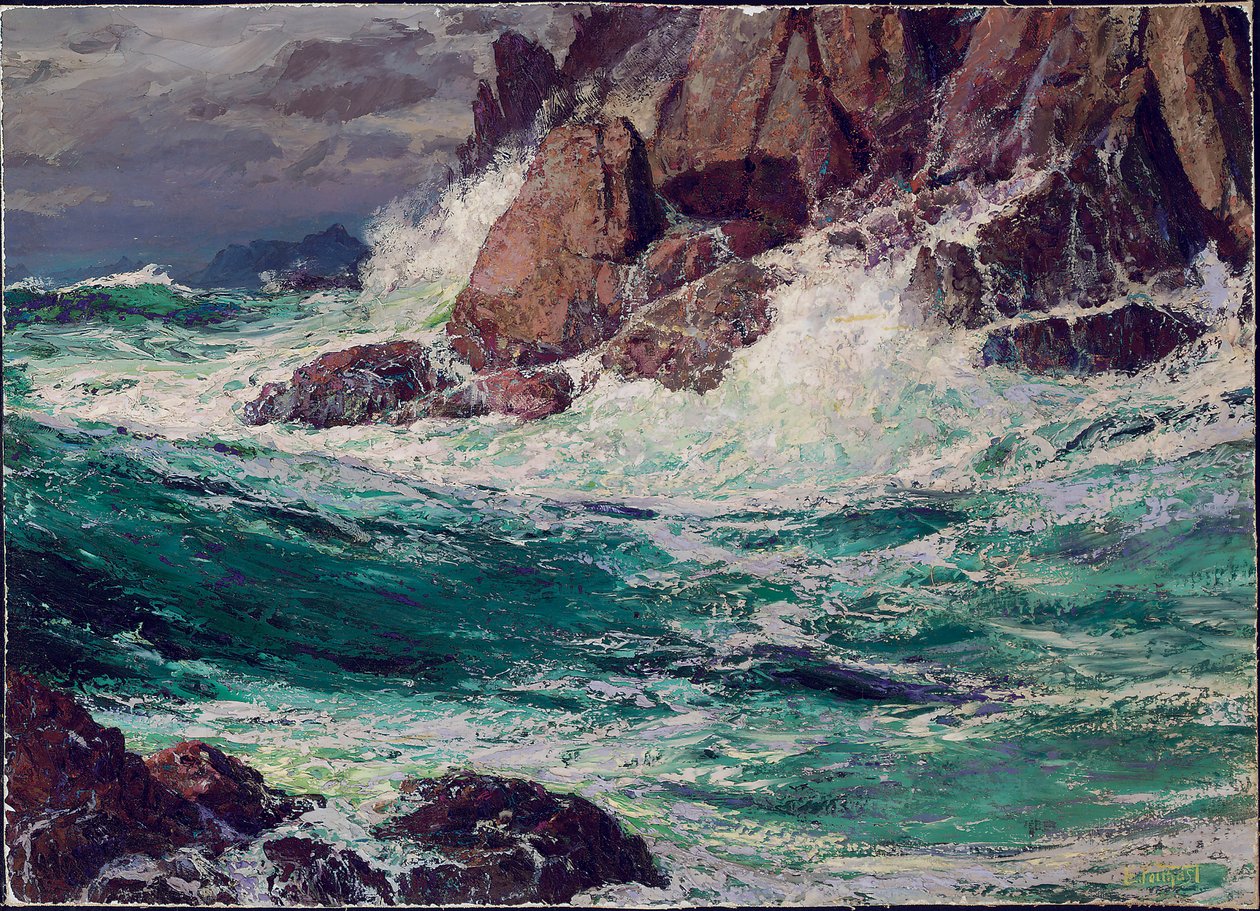Mares tormentosos de Edward Henry Potthast