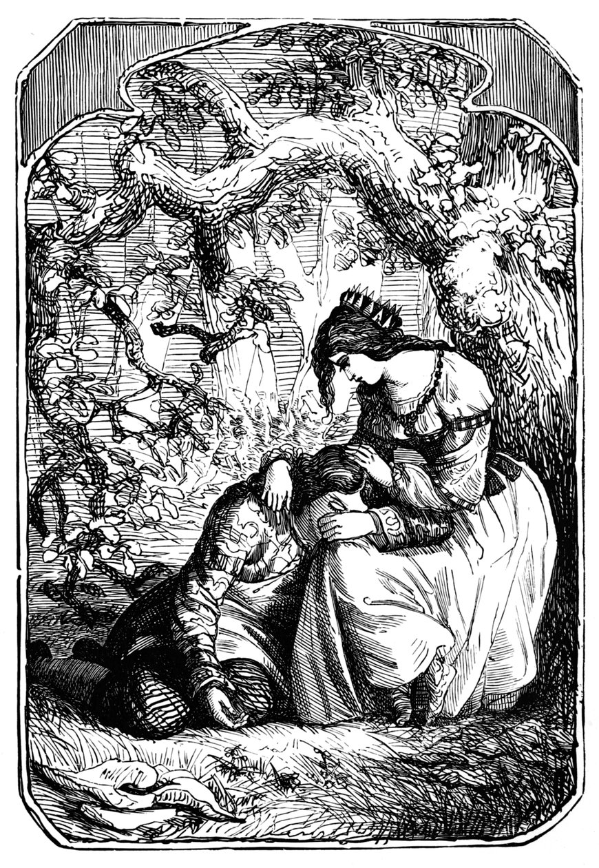 Los dos hijos del rey, 1901 de Edward Henry Wehnert