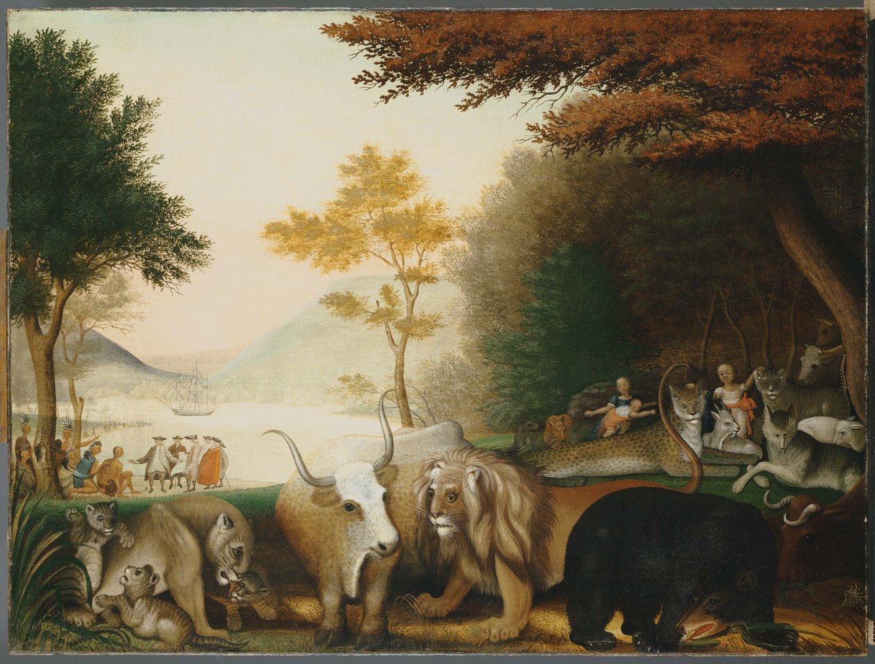 El Reino de la Paz de Edward Hicks