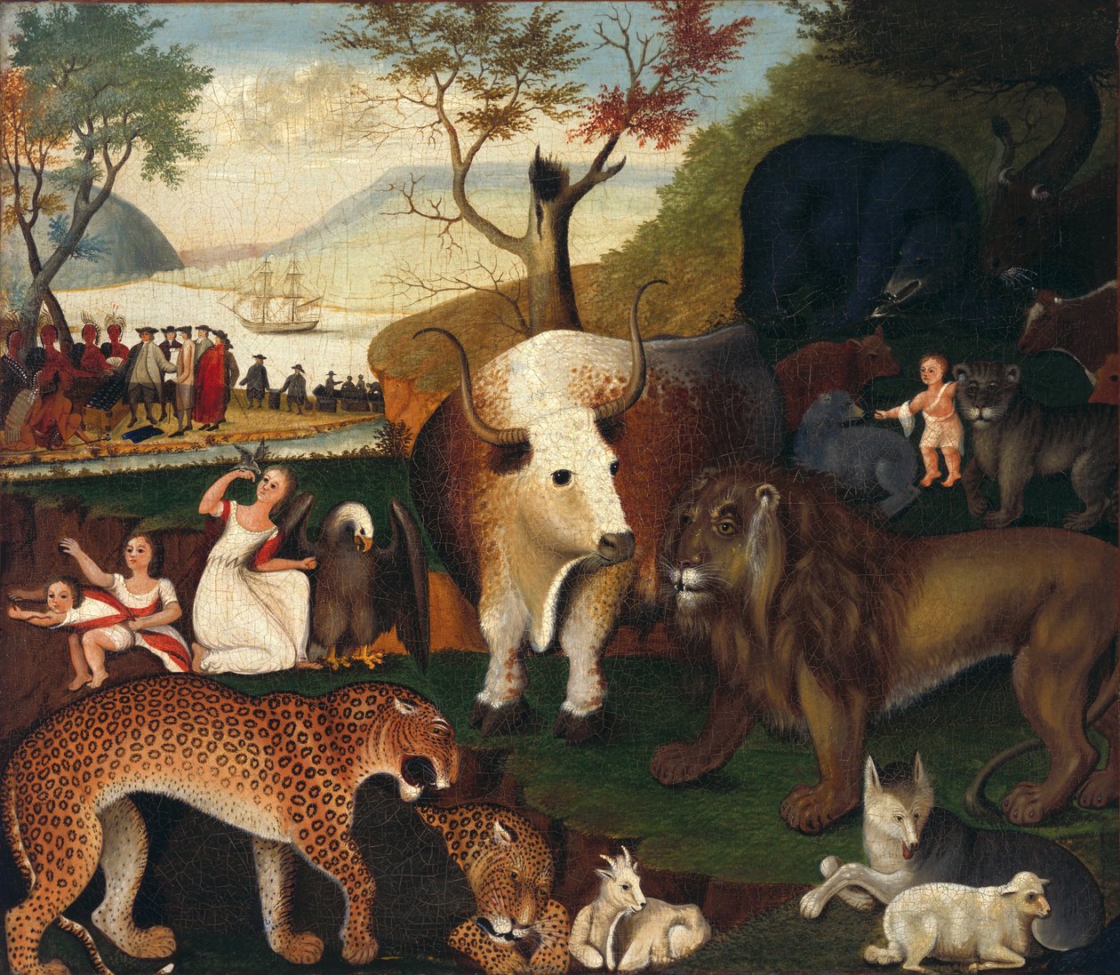 El Reino de la Paz de Edward Hicks