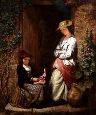 Jugando con la Muñeca de Edward John Cobbett