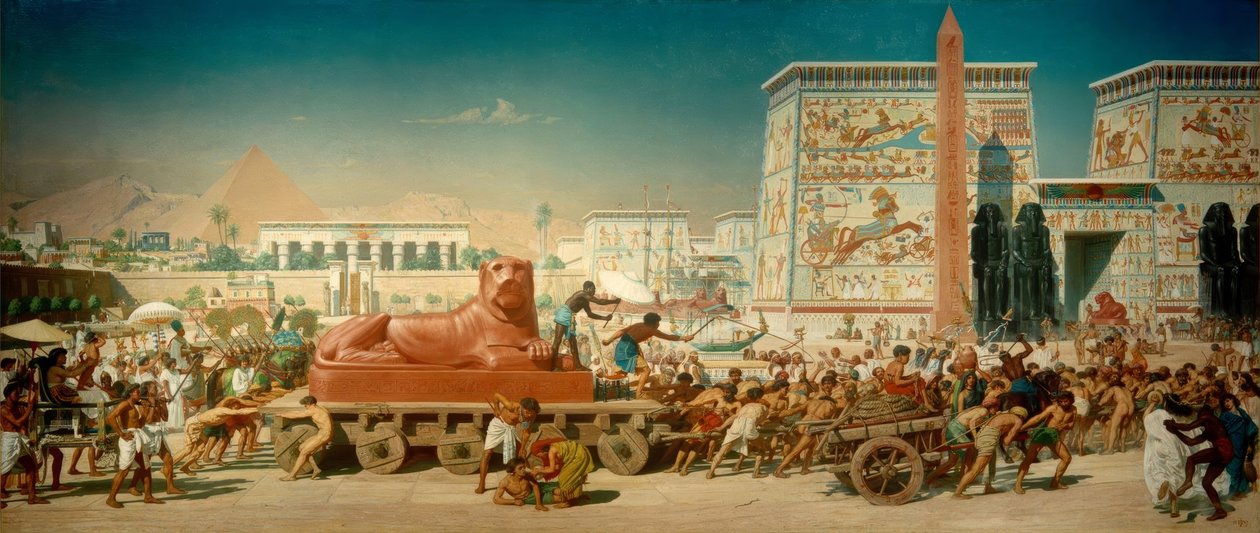 Israel en Egipto de Edward John Poynter