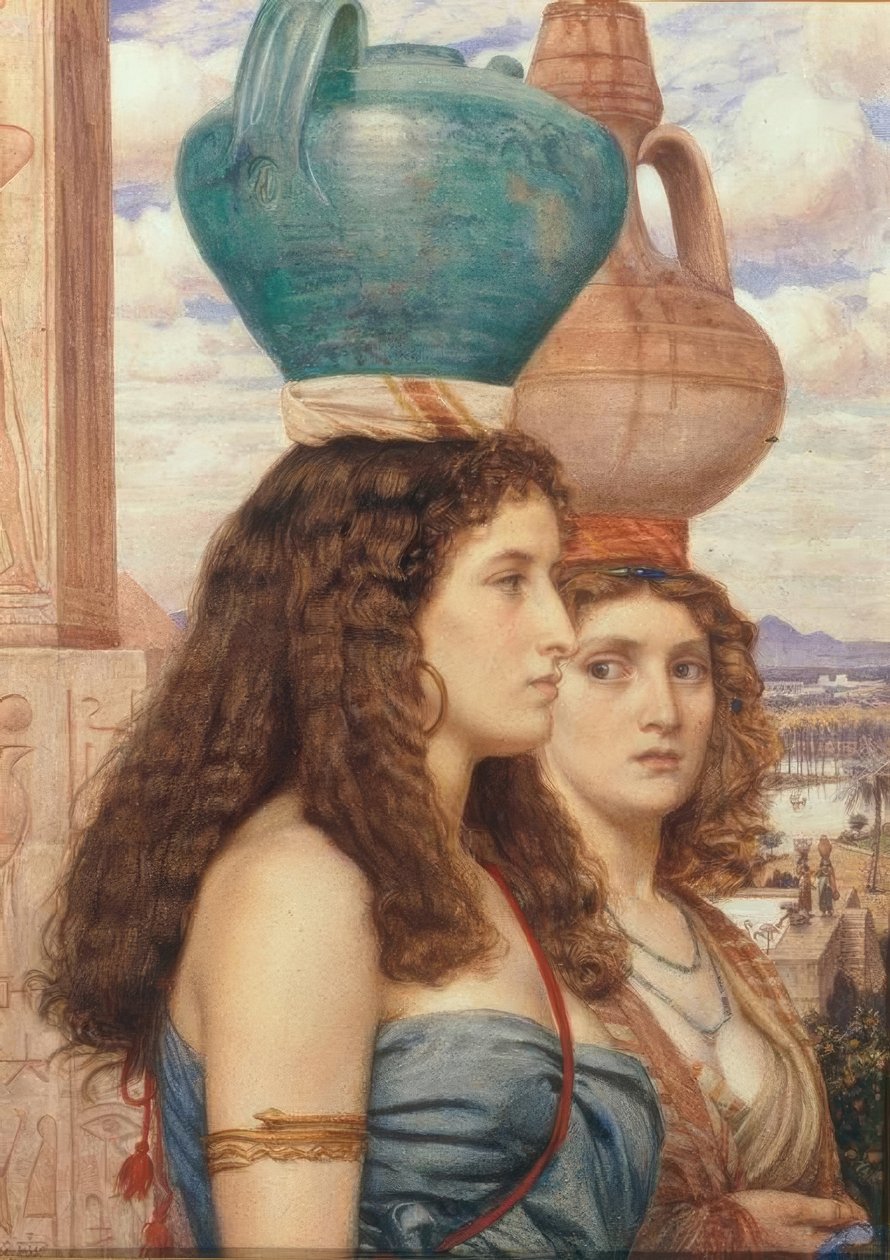 Portadoras de agua del Nilo de Edward John Poynter