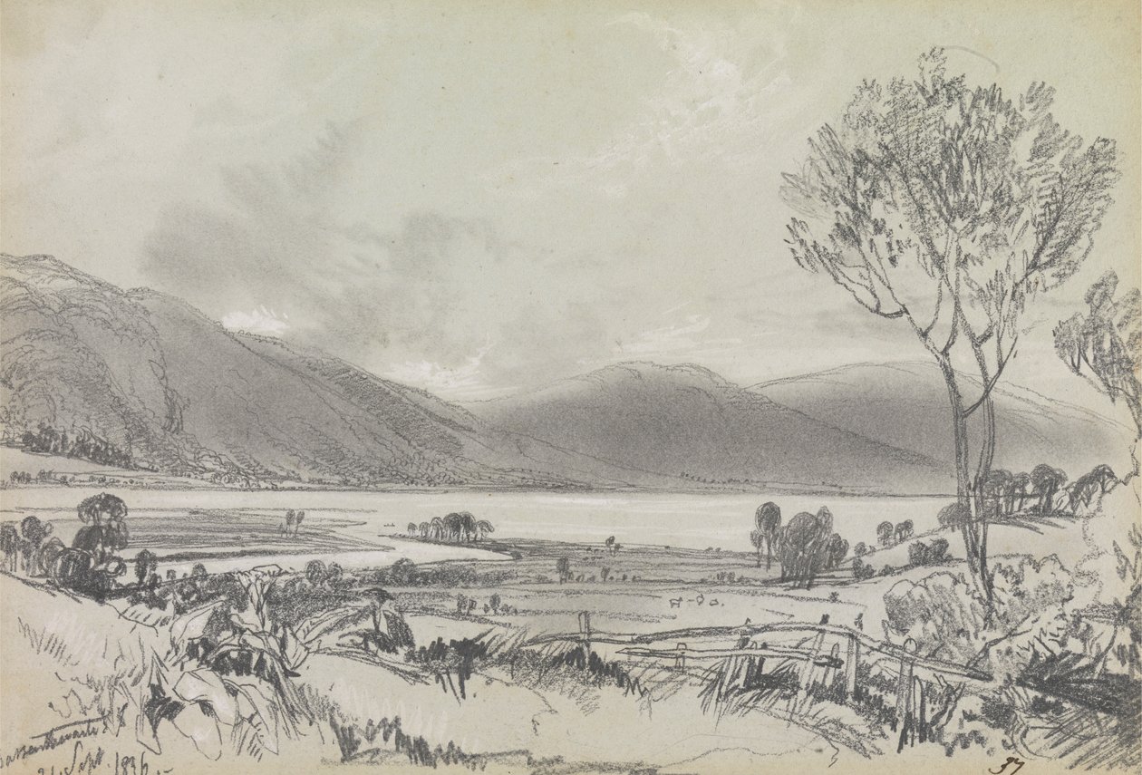 Bassenthwaite de Edward Lear
