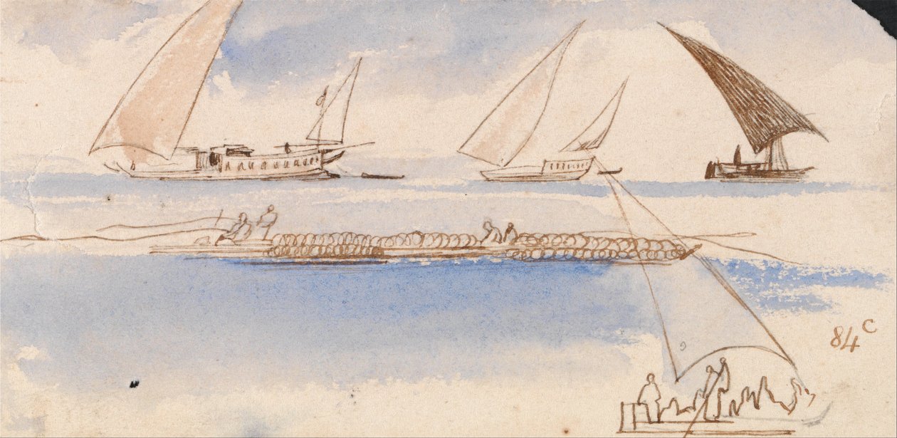 Barcos de Edward Lear