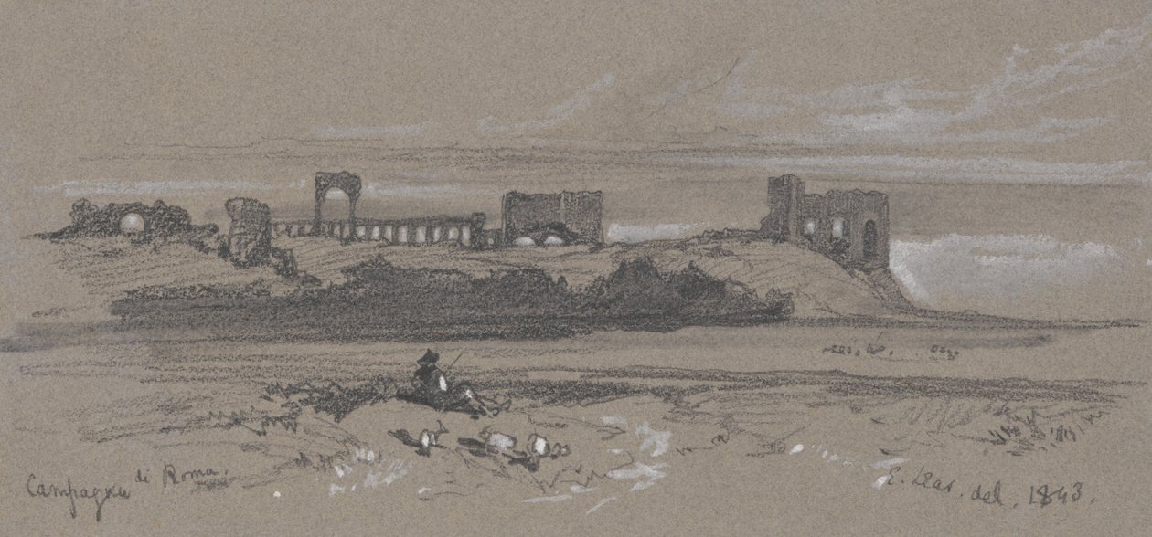 Campaña de Roma de Edward Lear