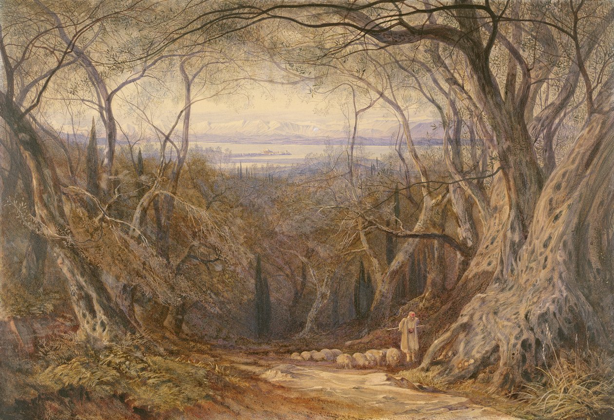Corfú de Edward Lear