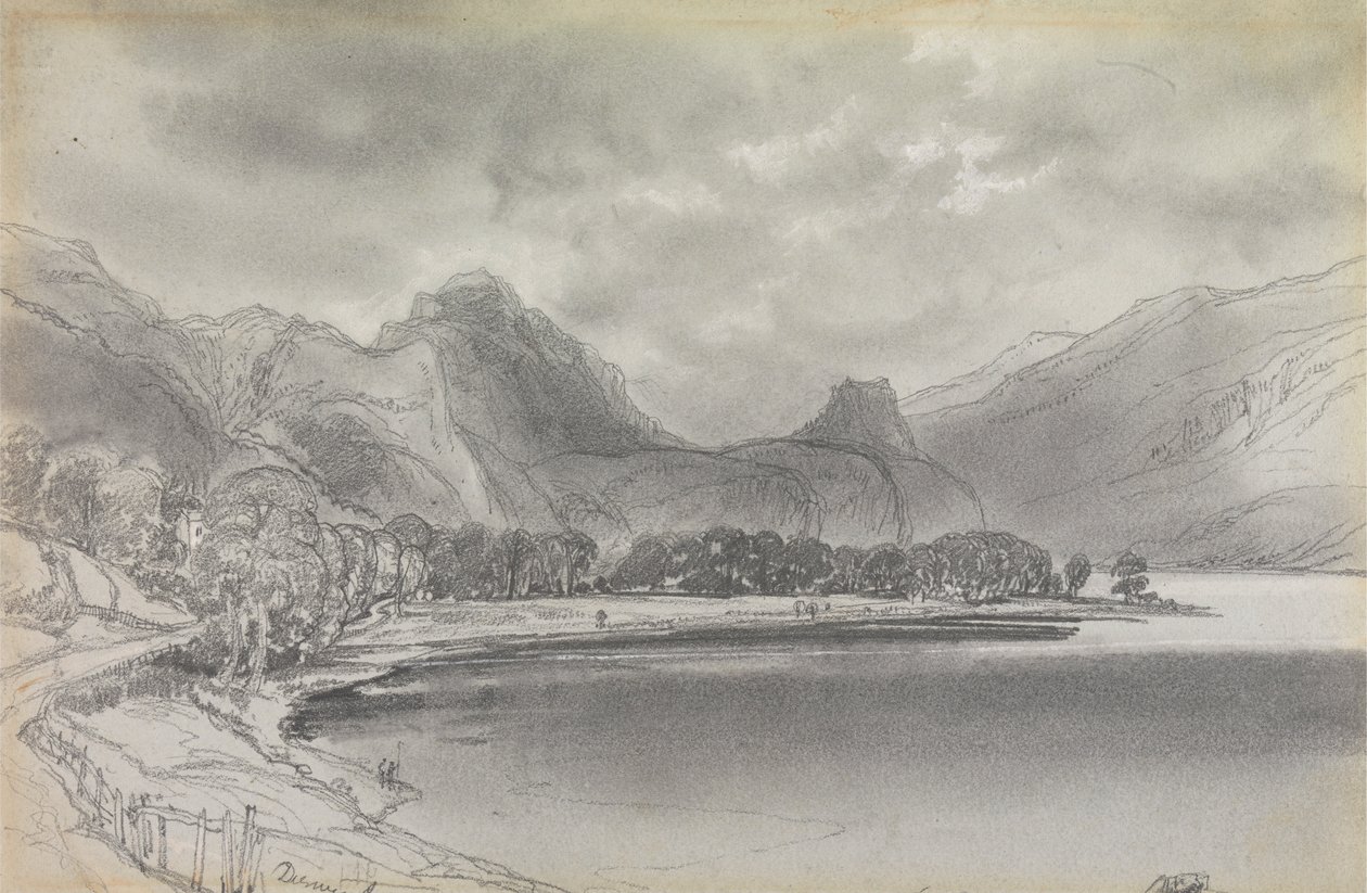 Derwentwater de Edward Lear