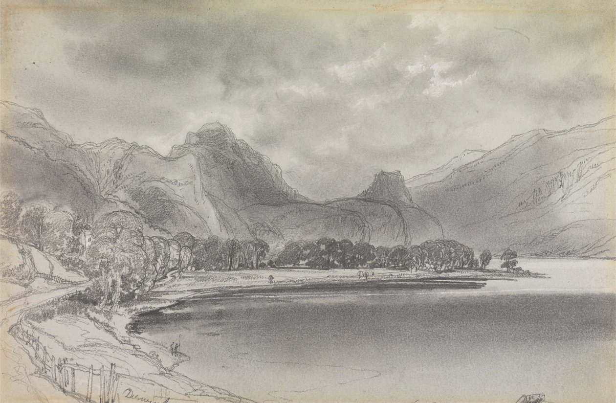 Derwentwater de Edward Lear