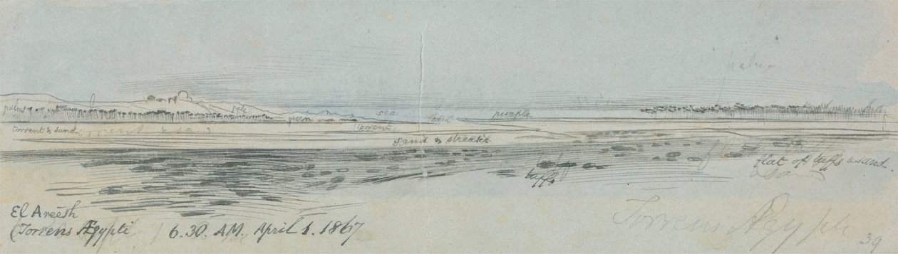 El Areesh (Torrens Aegypti) de Edward Lear