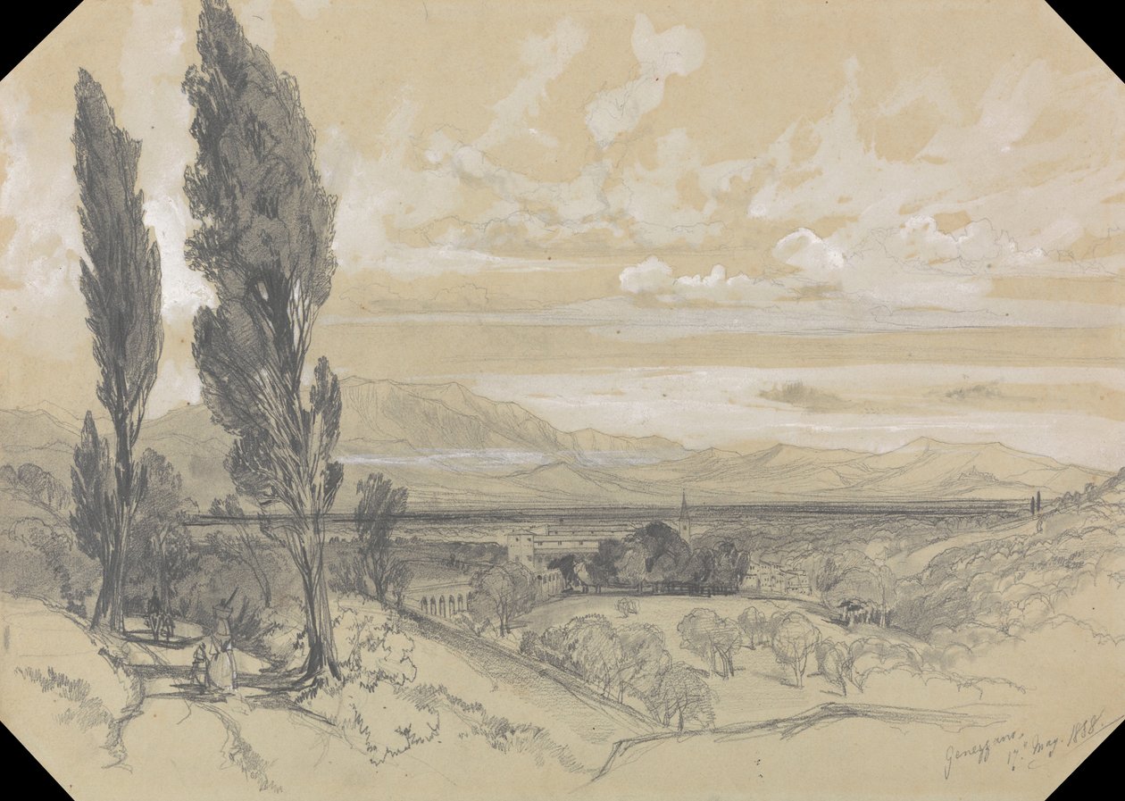 Genezzano, 17 de mayo de 1838 de Edward Lear